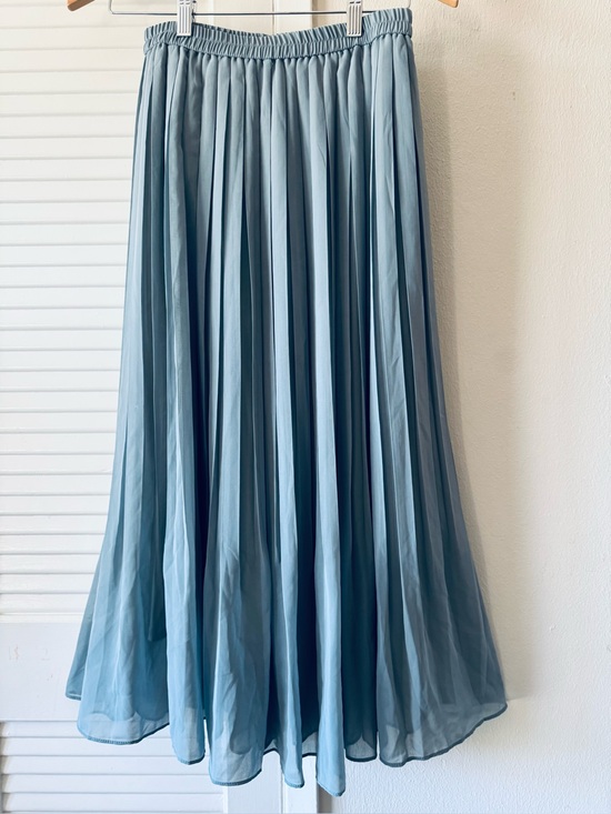 Uniqlo Dresses & Skirts - Uniqlo Sky Blue Pleated Maxi Skirt - Women